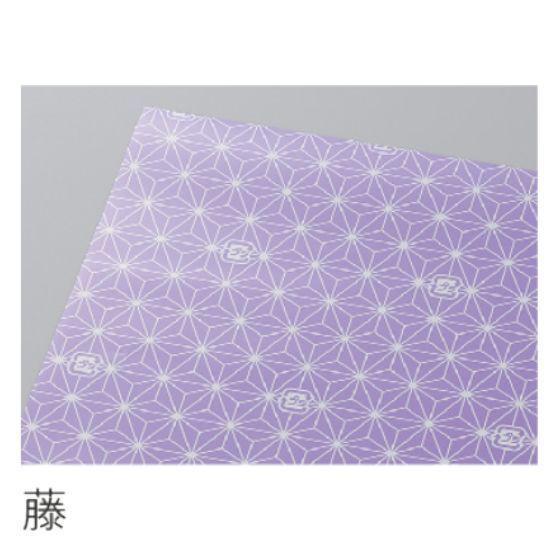 【10000枚】切子柄 藤 （150×150）ケーキ用シート ココットシート 焼き菓子 ラッピング ペーパー フィルム 和菓子 洋菓子 シート ナニワ紙工 10000枚入
