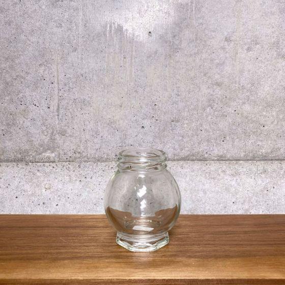 【80個】味彩100 球面ST 瓶（本体） 協同硝子 ガラス ミニボトル 洋菓子 ジャム おしゃれ 小物 保存 食品 容器 小瓶　80個入　 | ブランド登録なし