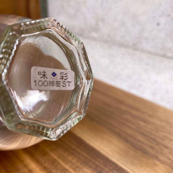 【80個】味彩100 球面ST 瓶（本体） 協同硝子 ガラス ミニボトル 洋菓子 ジャム おしゃれ 小物 保存 食品 容器 小瓶　80個入　 | ブランド登録なし | 02