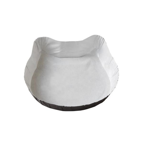 【100枚】FG75 スイートカップ ネコ ブラック（65×55×17）天満紙器 ハロウィン 菓子 焼き菓子 猫 ベーキングカップ　100枚入【代引き不可】 (2691005) | ブランド登録なし