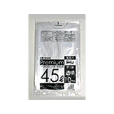 800枚】45L ポリ袋 MX43 （透明） LLDPE 0.024mm厚 サイズ HHJ 業務用