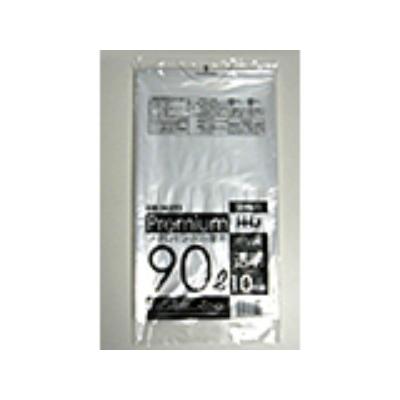 【300枚】90L ポリ袋 MX93 （透明） LLDPE 0.040mm厚 サイズ HHJ 業務用 ビニール袋 ゴミ袋　10枚×30冊入（１ケース 送料無料）