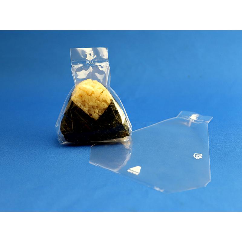おにぎりフィルム 200枚　20個セット 200枚】しっとりおにぎり 大 （150×160mm） OPP 三角 おにぎりフィルム
