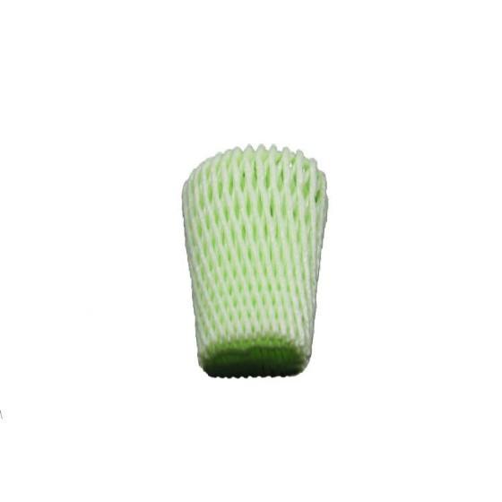 フルーツキャップ 13cm ダブル （緑） 青果資材 果物 Wネット 130mm 業務用 フルーツ 発泡 緩衝材 クッション材 グリーン （個人宅 不可） 1200個入