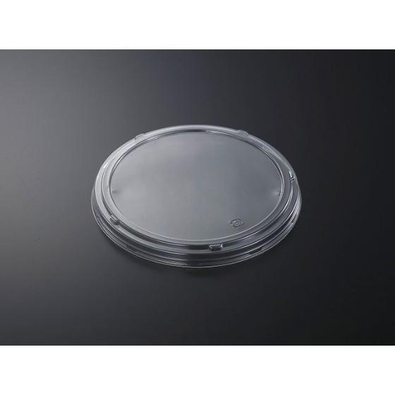 【400枚】HS桶 M220 蓋-1 中央化学  寿司桶 使い捨て 寿司容器 プラスチック 丸 桶 フタ　400枚入