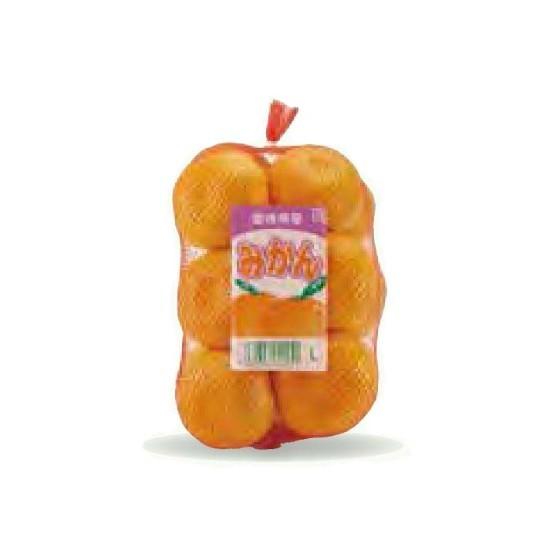 5000本】愛媛県産みかんL ラベルネット 45cm（赤） 胴ラベル（65×104mm