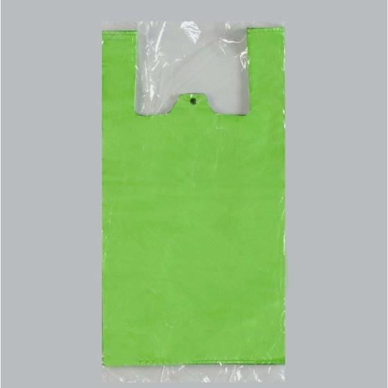 1000枚】イージーバッグ グリーン No.45 福助工業 ブロック付き カラー