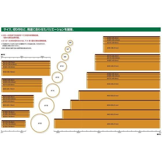 500ｇ 輪ゴム 18 オレンジ色 Igoゴムバンド 18 Or M カラーバンド 抗菌加工 スライダー付き ポリ袋 500ｇ入 新版