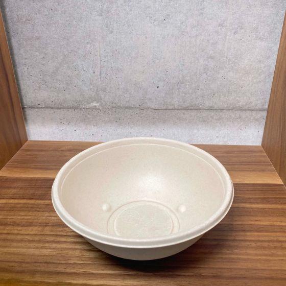 ブランド登録なし - 【代引っ張ること 不可】300枚・バガスモールド どんぶり 小 （約 750ml） 未晒 SABERT どんぶり鉢 丼 パルプ入れもの 300枚入（1入れもの 貨物輸送無料）