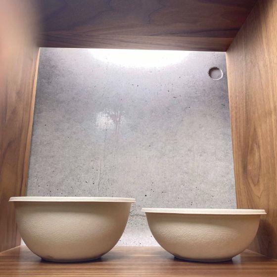 【代引き 不可】300枚・バガスモールド どんぶり 大 （約 1000ml） 未晒 SABERT ボウル 丼 パルプ容器　300枚入（1ケース 送料無料）　(10309981) | ブランド登録なし | 02