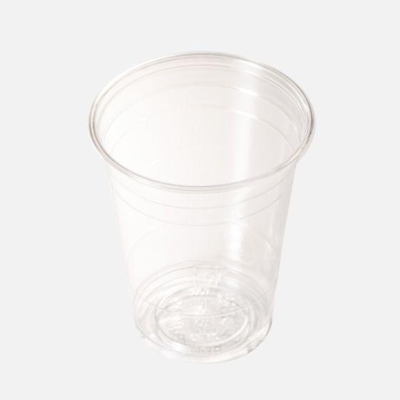 【1000個・本体とドーム蓋(穴ナシ)セット】DY-16 + DY-D98 穴無 （満杯 560ml）16・18オンス プラカップ 透明 プラコップ 【代引き不可】各1000個入