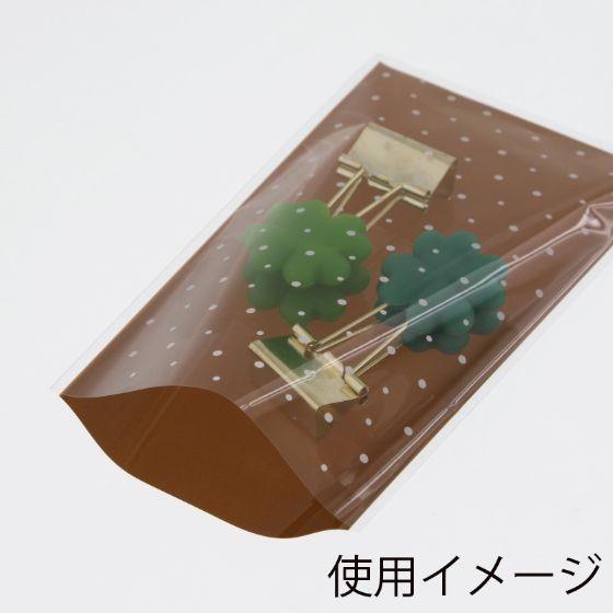 50枚 クリスタルパック 4s プチドット ブラウン シモジマ Opp袋 Heiko かわいい 包装 ラッピング用品 袋 50枚入 パッケージ マルシェ 通販 Yahoo ショッピング