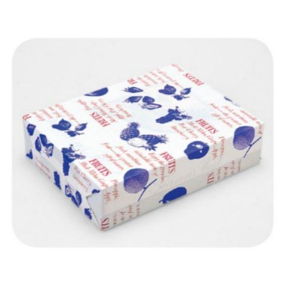 100枚】包装紙 ラブネイチャー（小）543×790 オリカ 果物 贈答 お中元