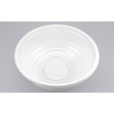 【600枚】BF-363 ホワイト 本体 （約 1180ml） 丸丼大 シーピー化成 使い捨て 容器 業務用 丼 お弁当 お持ち帰り どんぶり容器  600枚入（送料無料） | ブランド登録なし