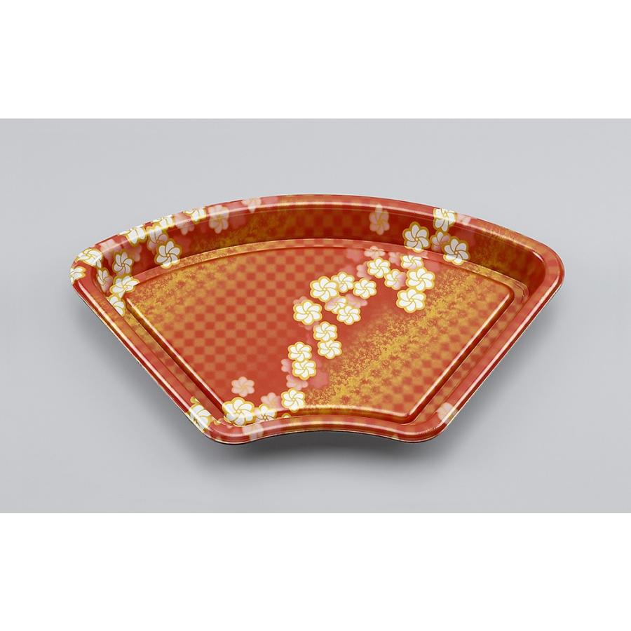 シーピー化成 【蓋付き】使い捨て寿司容器 SF扇20(京うたげ シーピー化成 【蓋付き】使い捨て寿司容器 SF扇20(京うたげ