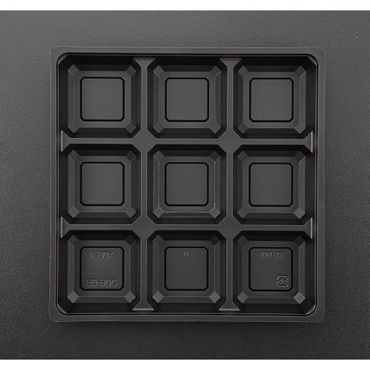 ケーピープラテック 使い捨て弁当箱 K−BOX 80−80C ケーピープラテック 使い捨て弁当箱 K−BOX 80−80C