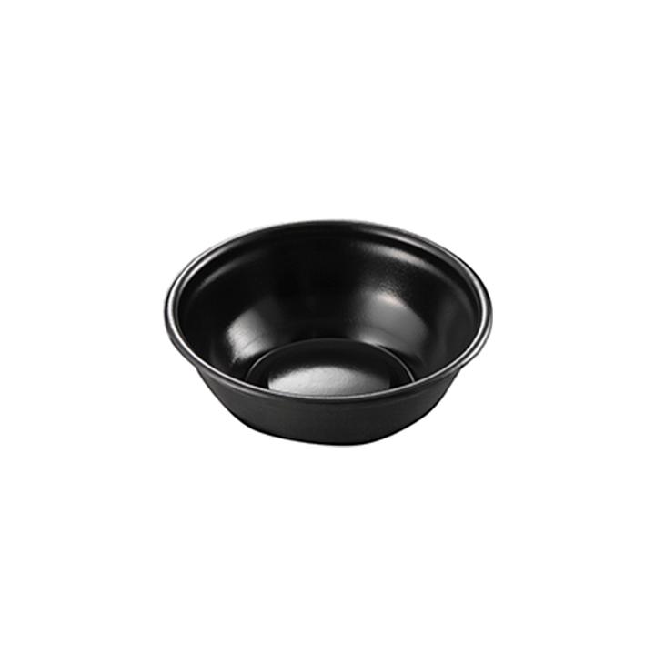 使い捨て弁当箱 丼物 どんぶり−１７０（黒）本体 【450枚】 ケーピープラテック どんぶり 業務用 スーパー | ケーピープラテック
