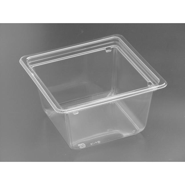 リスパック 使い捨てサラダ容器 バイオカップ キューブ15 リスパック 使い捨てサラダ容器 バイオカップ キューブ15