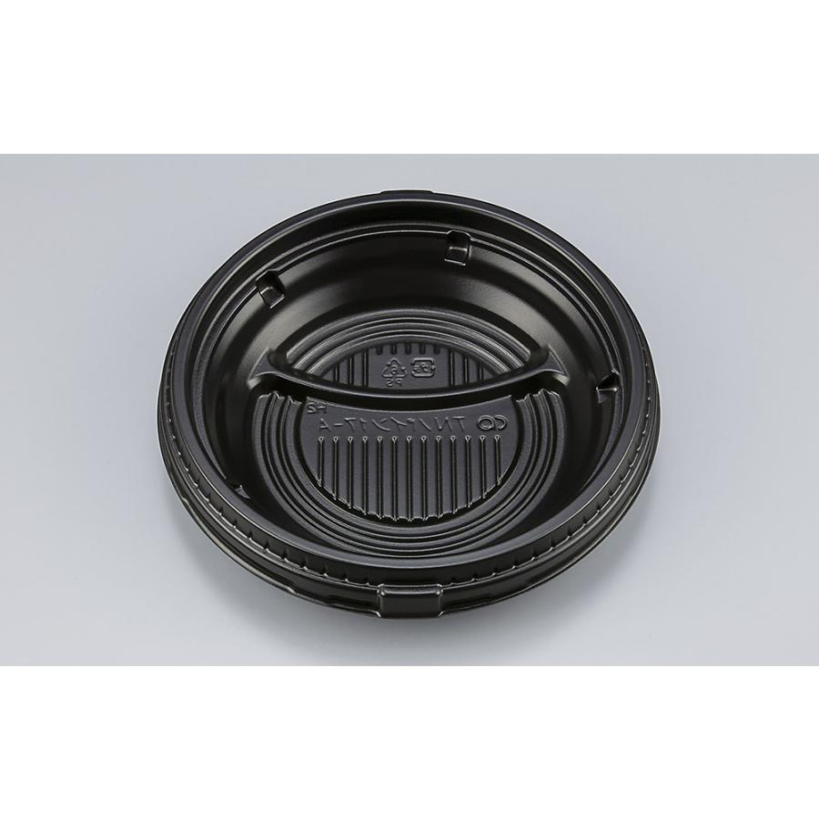 シーピー化成 使い捨て弁当箱 丼物 TNパイン17−A(黒)中 シーピー化成 使い捨て弁当箱 丼物 TNパイン17−A(黒)中