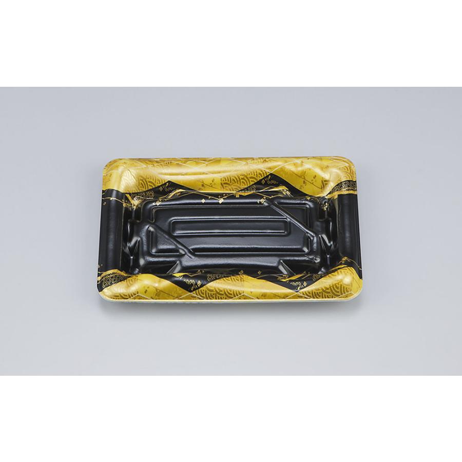 蓋付き】使い捨て寿司容器 SF鮨板12L(菱蒔絵) 本体・フタ 蓋付き】使い捨て寿司容器 SF鮨板12L(菱蒔絵) 本体・フタ