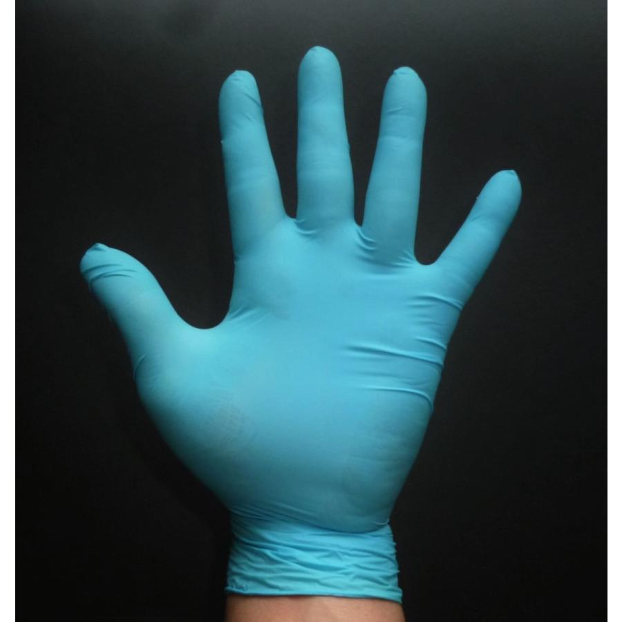 １００枚✕１０箱　Lサイズ　ニトリルグローブブルー使い捨て粉無し ファーストレイト ニトリル手袋 ブルー Lサイズ 青 グローブ