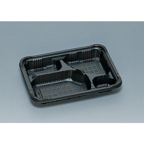 お弁当容器　ＲＰ−２−２Ｈ　黒Ｅ　600枚　セット（2KF　蓋付）使い捨て容器　値引きあり　福助工業　メーカー直送 | 