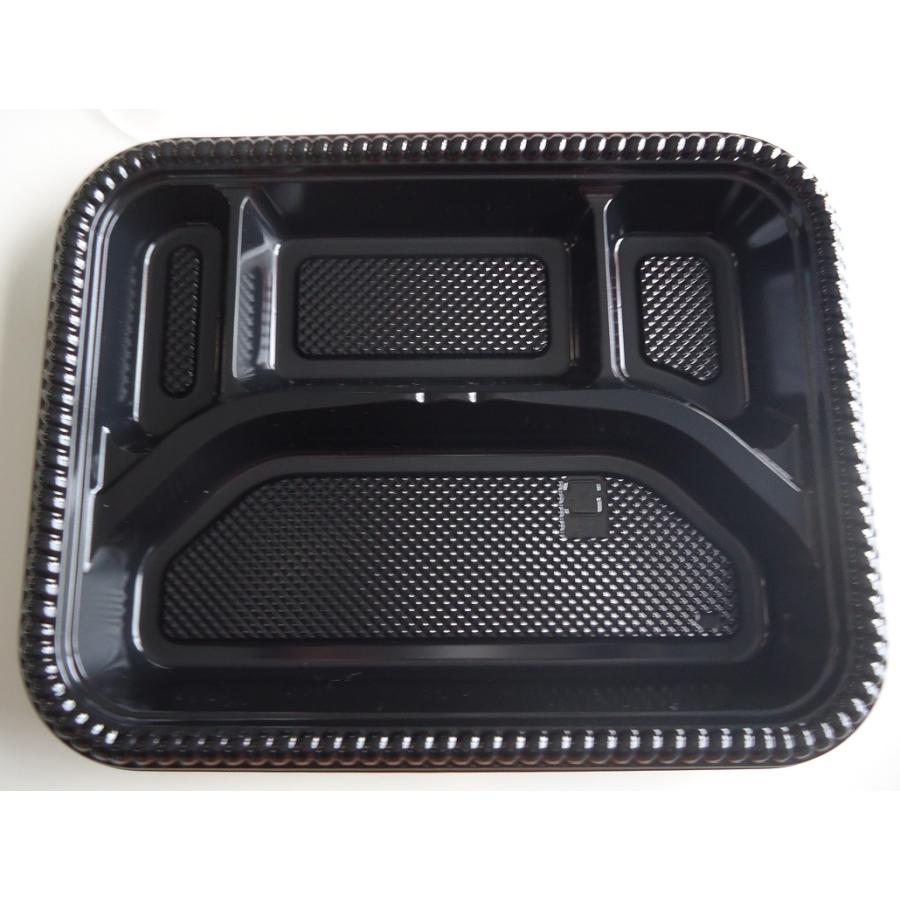 お弁当容器　ＭＳ−１００　黒　800枚　セット（かぶせ蓋付）使い捨て容器　値引きあり　福助工業　メーカー直送 | 