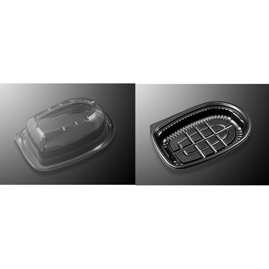 TAロティサリー 1 BK 身+67H 蓋 セット  300枚入 ローストチキン用　容器