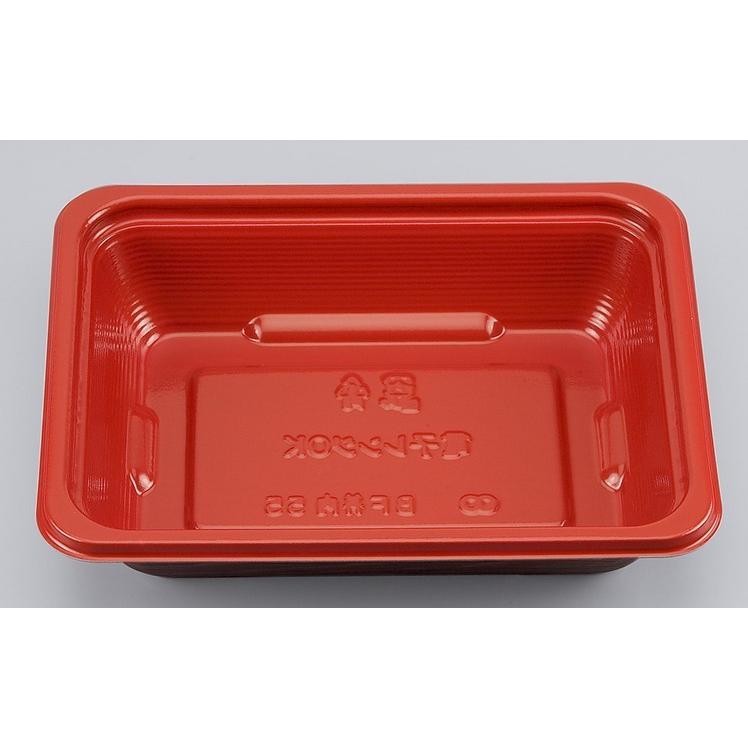 BF丼内55 うるし木目赤本体 900入 使い捨て容器 BF丼内55 うるし木目赤本体 900入 使い捨て容器