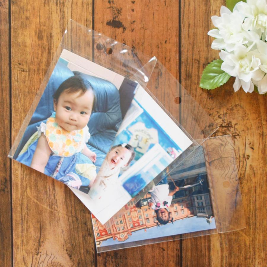 【送料無料】OPP袋 ヘッダー付 [L判写真用] 横100x縦(30+150)+30mm (5,000枚) [厚手] 40ミクロン 宅 HN521の画像