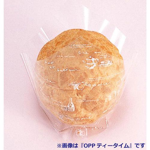 OPP袋 お菓子 焼き菓子 HEIKO OPPシュークリーム袋 12-12 ティータイム（100枚入）｜packmartokayama｜02