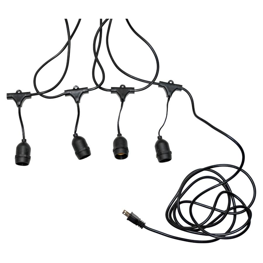 提灯 ちょうちん ソケット 電球 白熱 LED 提灯ソケット 4個用 44564 祭