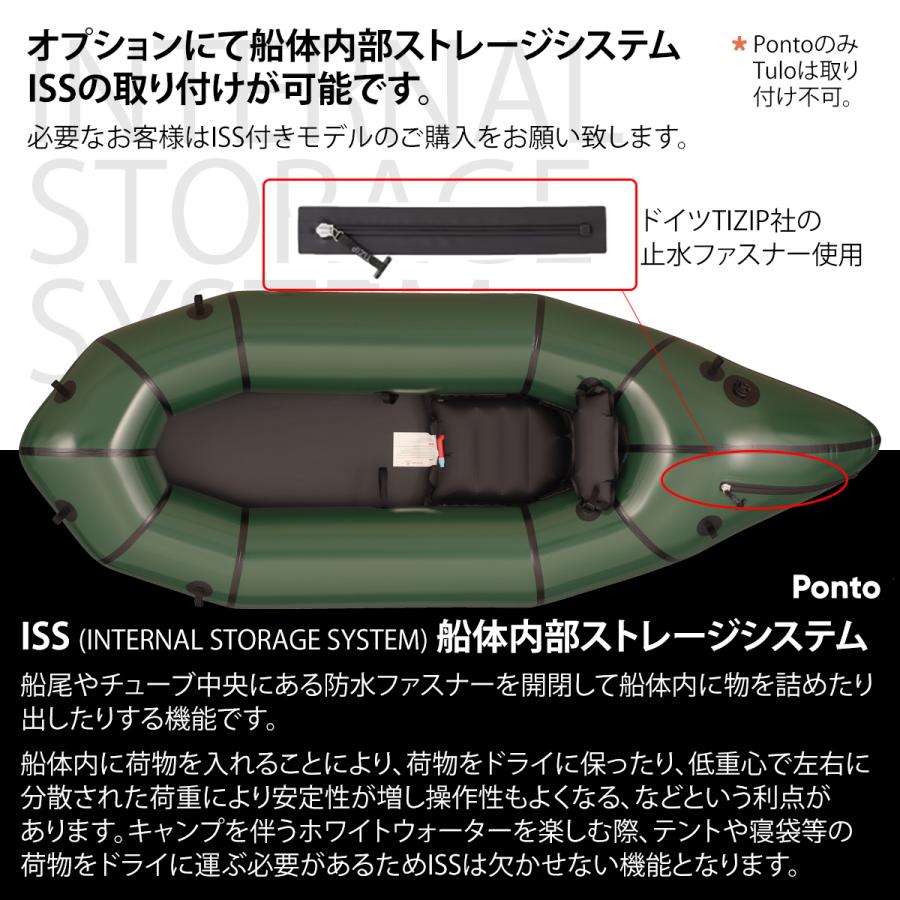 パックラフト MRS インフレータブルボート 超軽量 Ponto ポント 一人用