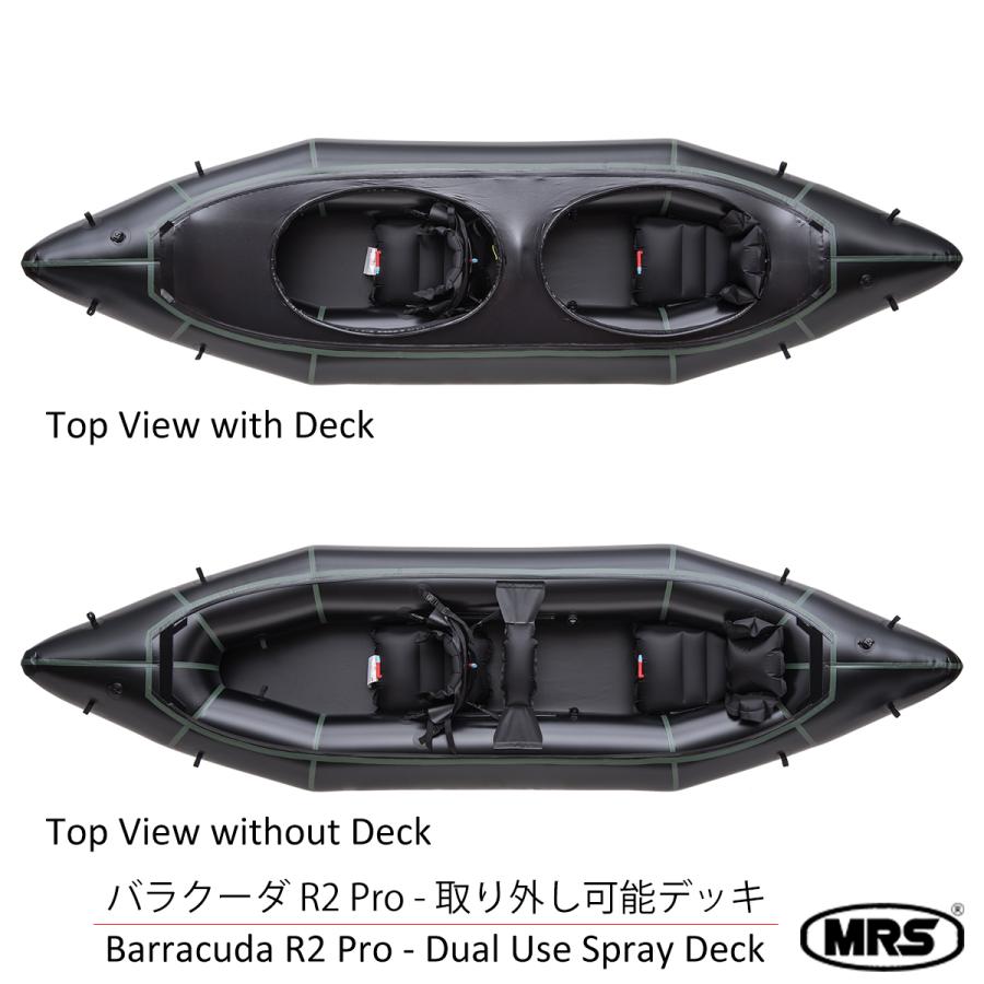 タンデム パックラフト MRS インフレータブルボート 軽量 ボート