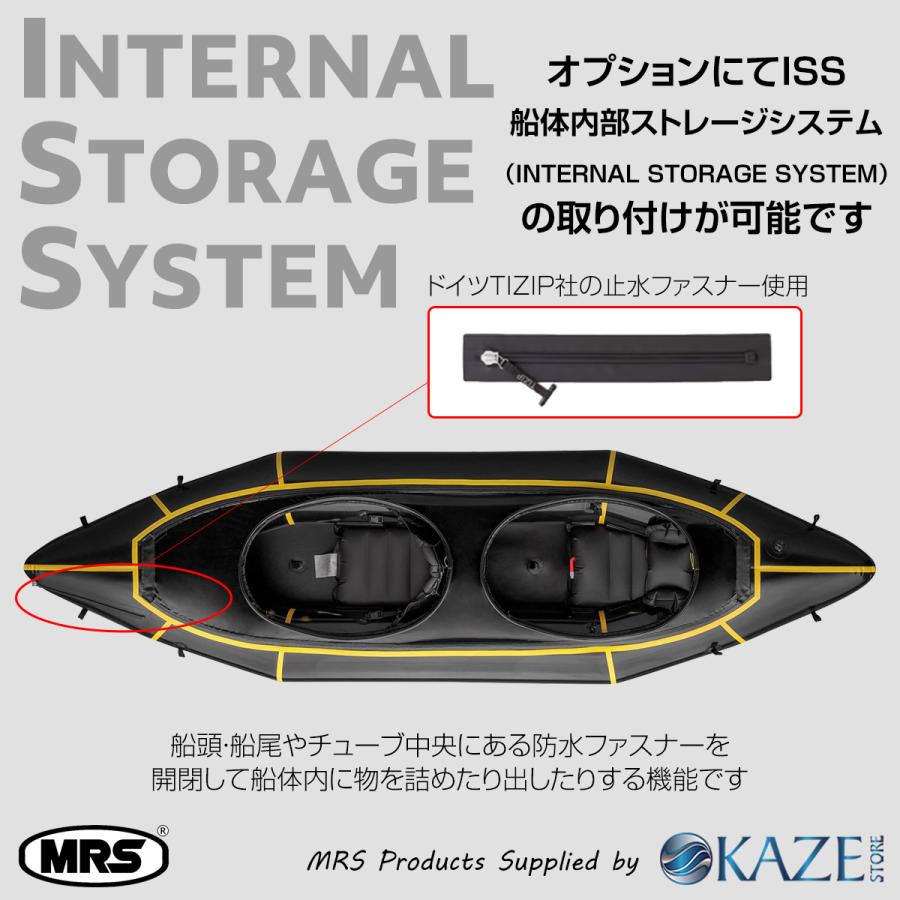 タンデム パックラフト MRS インフレータブルボート 軽量 ボート