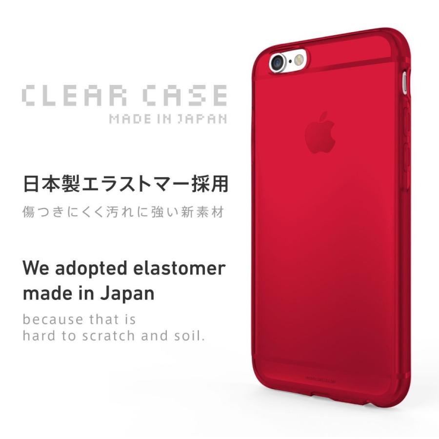 iPhone6s / iPhone6  両対応ケース “KINTA” 日本製 エラストマー クリアケース 耐衝撃 ソフトケース ストラップホール クリア |  | 01