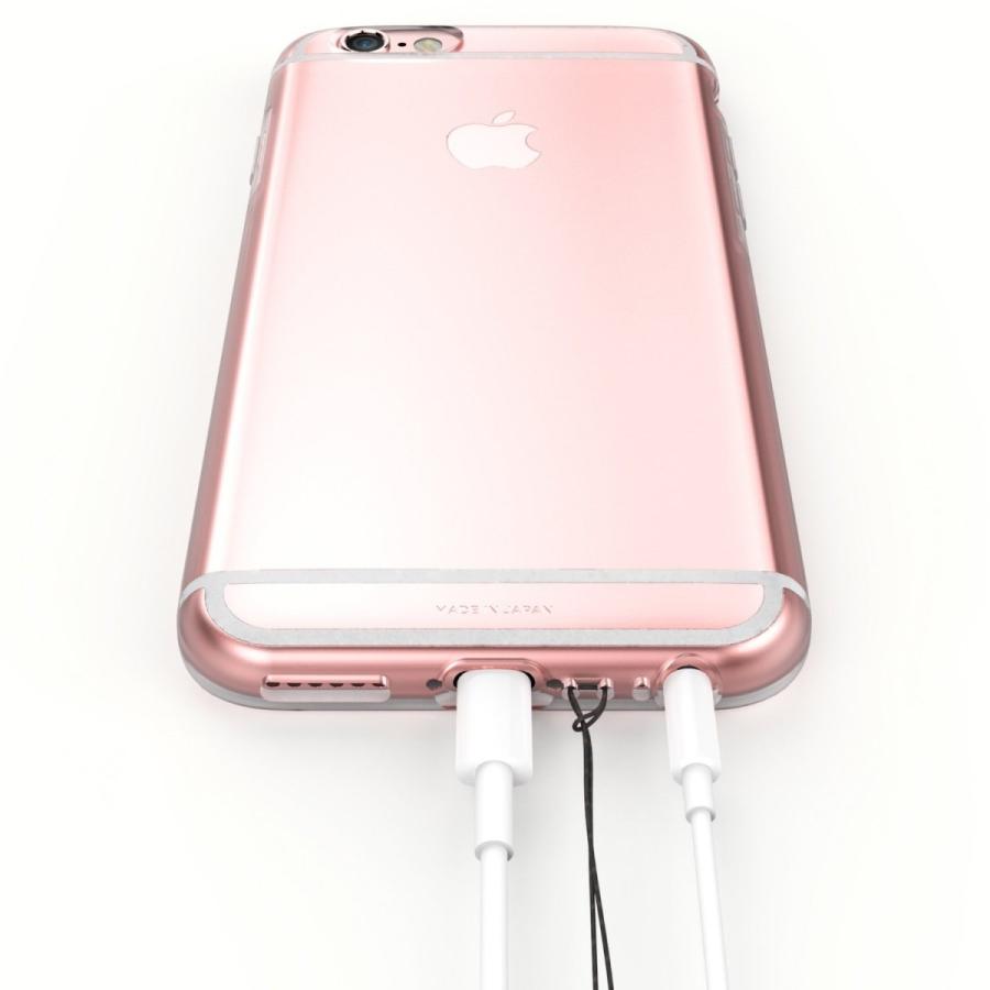iPhone6s / iPhone6  両対応ケース “KINTA” 日本製 エラストマー クリアケース 耐衝撃 ソフトケース ストラップホール クリア |  | 02