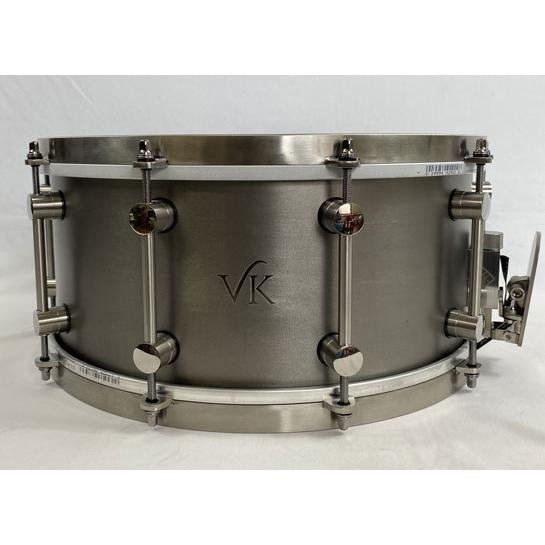 VK Drums 14x6.5 Titanium Snare ヴイケイドラムス チタン スネア 