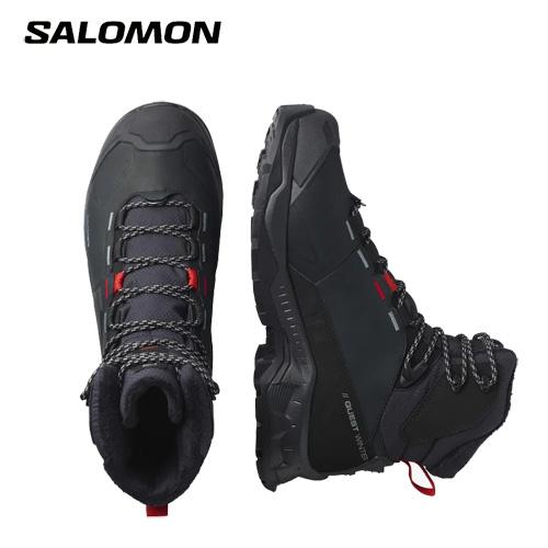 サロモン SALOMON レディース クエスト ウィンター QUEST WINTER TS CSWP (Black/G Berry/Monument) L41366600｜paddle-club｜02