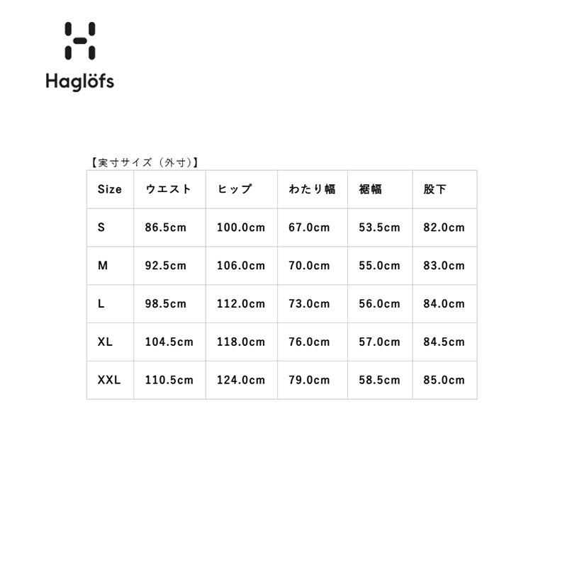 ホグロフス Haglofs Vassi GTX II Pant Men ヴァッシ ゴアテックス II パンツ メンズ 607815 25FW [ポイント10倍]_7