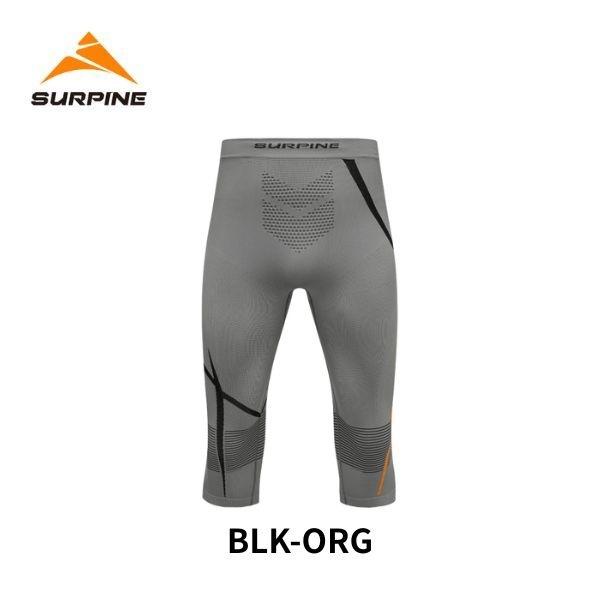 サーパイン   SURPINE メンズ ベースレイヤー WINDRUN PRO COMPRESSION \u0026 THERMAL BASELAYER 3/4 BOTTOM M 7分丈 BLWPDM043の画像
