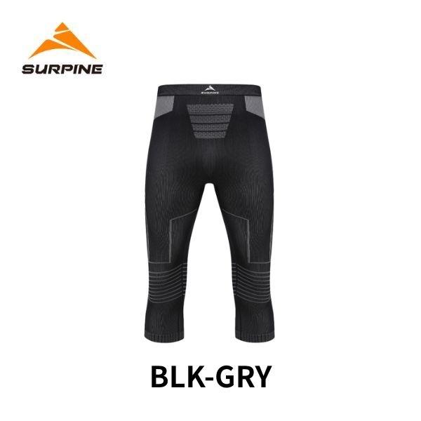サーパイン   SURPINE メンズ ベースレイヤー HEATLOCK PRO THERMAL BASELAYER 3/4 BOTTOM M 7分丈 BLWPDM037の画像