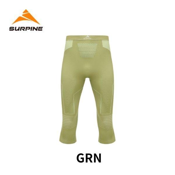 サーパイン   SURPINE メンズ ベースレイヤー HEATLOCK PRO THERMAL BASELAYER 3/4 BOTTOM M 7分丈 BLWPDM037の画像