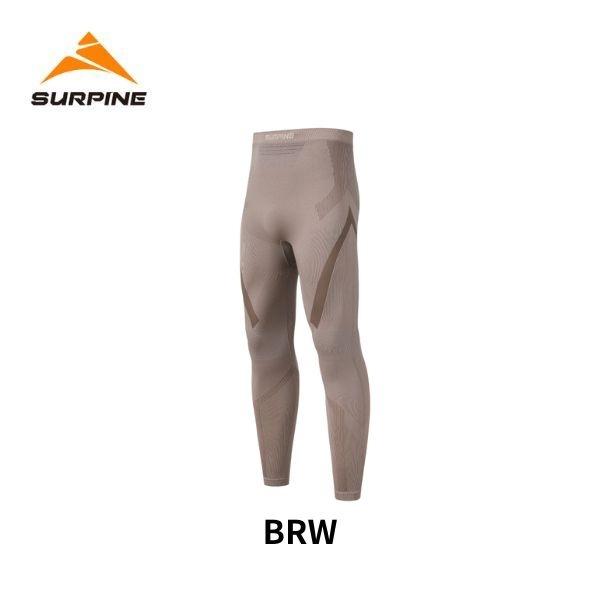 サーパイン   SURPINE メンズ ベースレイヤー PEAKCASH CASHMERE \u0026 WOOL FUNTIONAL BASELAYER BOTTOM M SLWPDM093の画像