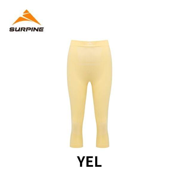 サーパイン   SURPINE レディース ベースレイヤー HEATLOCK PRO THERMAL BASELAYER 3/4 BOTTOM W BLWPDW040の画像