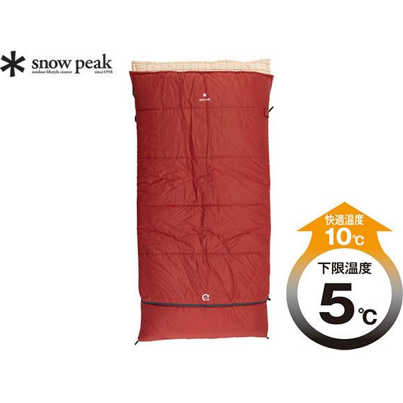 スノーピーク snow peak セパレートシュラフ オフトンワイド [下限温度5度] 寝袋 シュラフ BD-103｜paddle-club