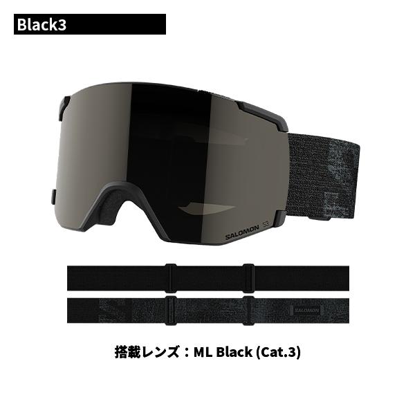 SALOMON S/VIEW ブラック ゴーグル SALOMON（サロモン） ゴーグル SALOMON S/VIEW エスビュー L47641100