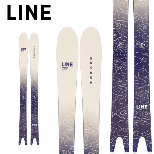 スキー板 ライン 22-23 LINE サカナ SAKANA (板のみ) スワロウテイル