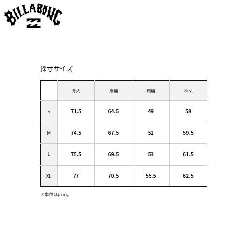 ビラボン BILLABONG パーカー カレッジロゴ COLLEGE LOGO (BLK) BC012013｜paddle-sa｜02