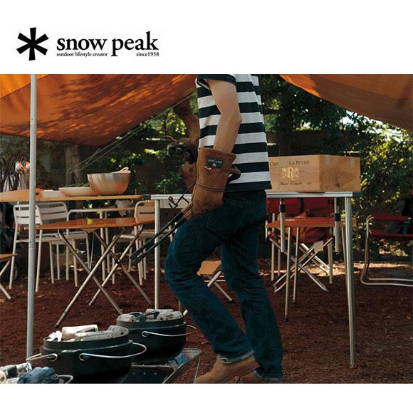 キャンプ用品 スノーピーク Snow Peak ファイヤーサイドグローブ ブラウン UG-023BR｜paddle-sa｜02